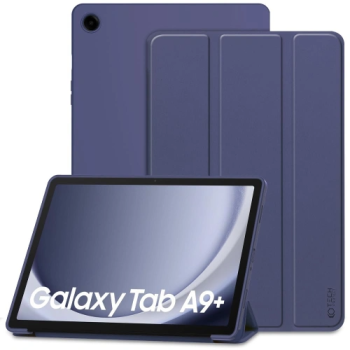 Atverčiamasis dėklas Tech-Protect SmartCase Samsung Galaxy Tab A9+ 11" X210/X215/X216, Navy Blue