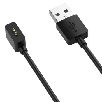 Magnetinis įkroviklis Xiaomi Smart Band 9 / 8 / 10, USB, 60 cm, juodas