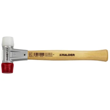 Plaktukas su minkštais antgaliais Halder BASEPLEX 30, 280 mm