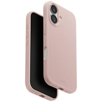 Uniq Lino Magclick Charging dėklas, skirtas iPhone 17, rožinis