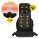 4Fizjo Shiatsu nugaros masažinis kilimėlis su šildymu ir kompresija 132037, juodas
