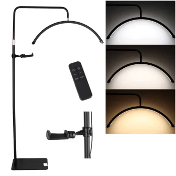 Arkinė LED lempa grožio procedūroms Case 136628, 36W, juoda
