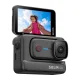 Veiksmo kamera SJCAM S10 128 GB 4K su Boost Pod moduliu, juoda