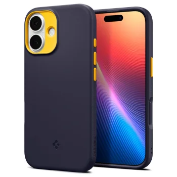 Spigen dėklas iPhone 17 telefonui Nano Pop Mag MagSafe, tamsiai mėlynas
