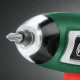 Akumuliatorinis suktuvas Bosch IXO 7 Set su kampiniu ir ekscentriniu priedais