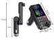 FM moduliatorius su Bluetooth 5.0 ir USB QC, juodas