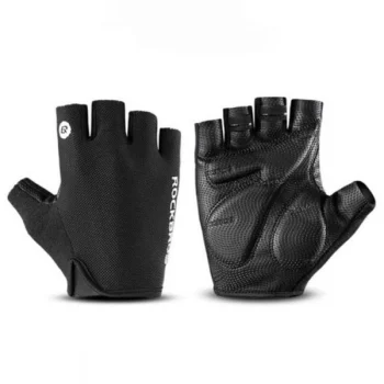 Dviračių pirštinės Rockbros S106BK, S dydis, juodos
