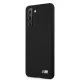 BMW dėklas Samsung Galaxy S21+ telefonui Silicone M Collection, juodas