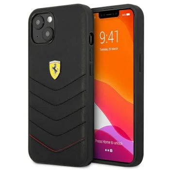 Ferrari Off Track Quilted dėklas iPhone 13 mini, juodas