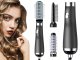 Multifunctional 3-in-1 Hair Dryer Styling Brush, Black