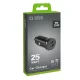 SBS TECRPD25W automobilinis įkroviklis 25W USB-C USB-A Power Delivery, juodas