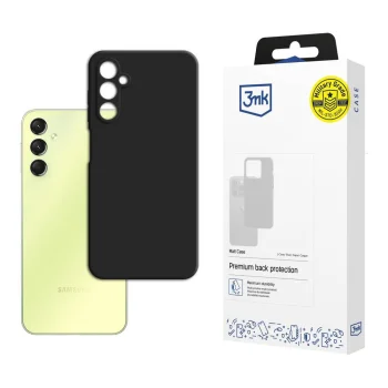 Telefono dėklas 3mk Matt Case telefonui Samsung Galaxy A25 5G, juodas