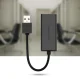 Ugreen USB 2.0 į RJ45 tinklo plokštė 100 Mbps, juoda
