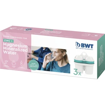 Vandens filtrų kasetės BWT Zinc + Magnesium, 3 vnt.