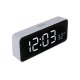 GreenBlue GB397 Alarm Clock with Thermometer, White