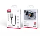 XO NB201 USB-A į USB-C OTG adapteris juodas