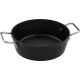 Troškintuvas Fissler Adamant su stikliniu dangčiu, 24 cm, 3.1 l, juodas