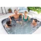 Intex 28452NP Inflatable Hot Tub with Hydromassage, 6-Person