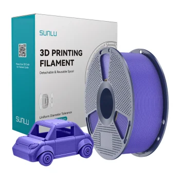 Sunlu PETG 3D spausdintuvo plastikas, Lavender Purple
