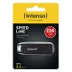 USB atmintinė Intenso Speed Line 256 GB, USB 3.2 Gen 1x1, juoda