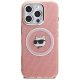 Karl Lagerfeld IML Choupette Head Logo MagSafe dėklas iPhone 16 Pro Max, rožinis