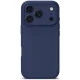 Tech-Protect Silicone MagSafe dėklas, skirtas iPhone 17 Pro Max - Navy Blue