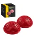 4Fizjo 131 Sensory Half-Spheres for Rehabilitation, 16 cm, 2 pcs, Red