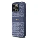 DKNY Mono Stripe & Metal Logo MagSafe dėklas iPhone 15 Pro Max telefonui, juodas