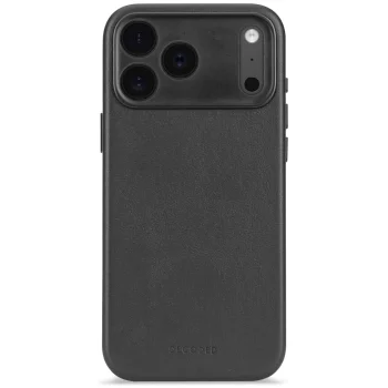 Decoded Leather MagSafe dėklas telefonui iPhone 17 Pro Max, juodas