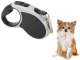 Automatic Retractable Dog Leash, 5m, up to 15kg, Black