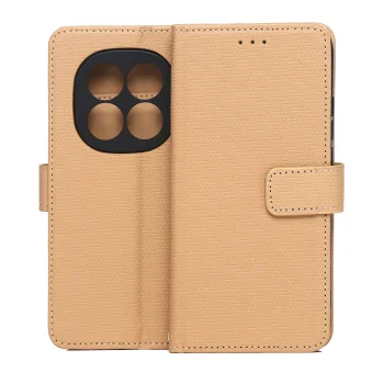 TFO Smart Triangle atverčiamas dėklas Xiaomi Redmi Note 15 Pro Plus 5G, rudas