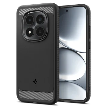 Dėklas Spigen Rugged Armor skirtas Xiaomi Redmi Note 15 Pro 5G, juodas