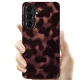Tech-Protect Lamano MagSafe Case for Samsung Galaxy S26+ - Brown/Black