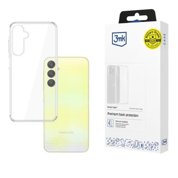 3Mk Protection Armor Case dėklas, skirtas Samsung Galaxy A26 5G, skaidrus