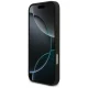 Guess Fixed Glitter Big 4G dėklas skirtas iPhone 17 Pro Max / 18 Pro Max, juodas