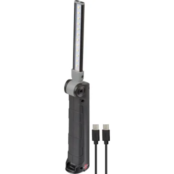 Brennenstuhl SANSA 401 A įkraunamas LED darbinis šviestuvas, 400 lm, juodas / pilkas