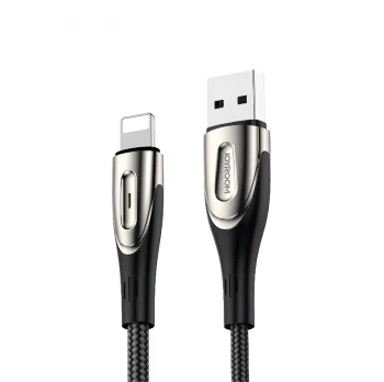 Joyroom Sharp Series S-M411 USB-A to Lightning Cable 3A 1.2m Black