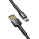 USB to Lightning Cable Baseus Cafule 2m 1.5A Gray/Black