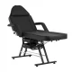Kosmetologinė kėdė Sillon su padėklais, juoda
