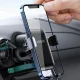 Ugreen LP274 gravitacinis automobilinis telefono laikiklis apvalioms grotelėms, pilkas