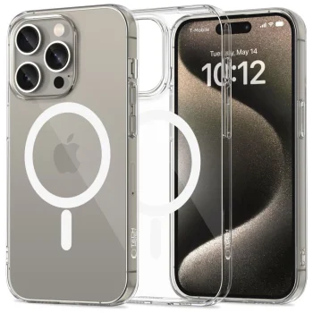Tech-Protect FlexAir MagSafe Case for iPhone 15 Pro, Clear