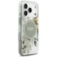 Guess IML Flower & Tonal Circle MagSafe case for iPhone 18 Pro Max / 17 Pro Max, green