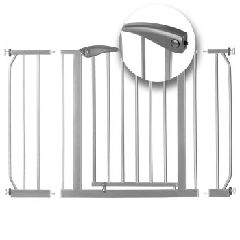 Nukido 718301 Child Safety Gate, Grey