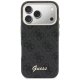 Guess 4G Script MagSafe dėklas iPhone 17 Pro Max, juodas