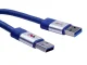 USB 3.0 laidas Maclean MCTV-606 USB-A į USB-A 1.8m, mėlynas