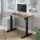 Ergo Office ER-403B Elektra Reguliuojamas Stalo Rėmas, Juodas