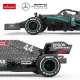 Rastar Mercedes-AMG F1 W11 EQ Performance radijo bangomis valdomas automobilis 1:18