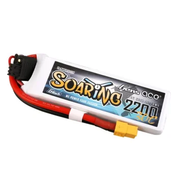 Gens Ace G-Tech Soaring 2200mAh 7.4V 30C 2S1P XT60 akumuliatorius