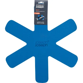 Joseph Joseph Space 3 dalių puodų ir keptuvių apsaugų rinkinys, mėlynas