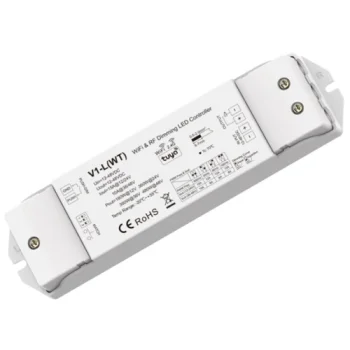 Smart LED Controller V1-L(WT) Tuya Wi-Fi RF Push-Dimm 12-48V 15A